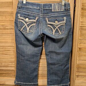 Hydraulic Capri Jeans Size 3/4